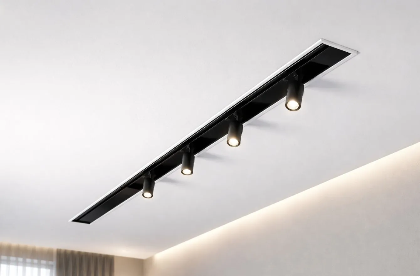 Как выбрать шинопровод для натяжного потолка